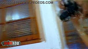 curious latina carla cruz crams two monster cocks in sloppy threesome