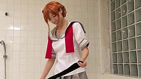 my cosplayer girlfriend delivers sloppy blowjob part two