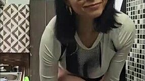 peeking at my private milf life changing bras and lingerie in campervan before outdoor shoot