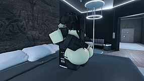 my big tits bounce riding friend's monster cock doggystyle till deepthroat cumshot inside