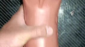 Lipsy delivers intense anal pounding and toy suck from ass to mouth