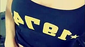 i couldn't resist snapping my dirty milf flashing public outdoor sex snaps