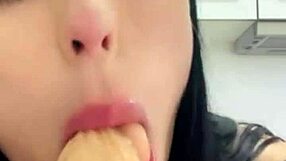 Hey Sapphire, those dildos stretch your wet pussy good!