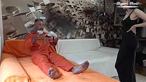 Cock-hungry curvy brunette Britney Dutch gets her big pussy lips banged deep in casting with monster cock fisting