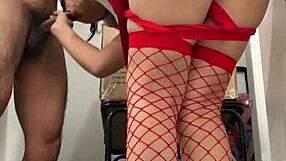 wanna see this horny mexican model sneak into the bathroom to fuck her boss hard like a total nympho?