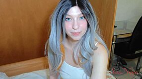 stepmom claims my 18yo virginity with creampie fuck