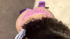 sunlit homemade video captures my 18-year-old stepsister's first steamy session with me