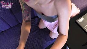 jasmine wilde spreads big pussy lips for seth brogan's deep fuck