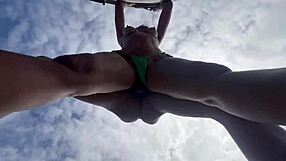 me and my buddies take these hot latinas out to the woods for some wild amateur fucking