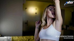 My Armpit Fetish Dance Turns Me On Petite Blonde Fitness Babe Solo