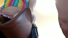 Intense BTS Thrill as I Jerk Off for Candie Cross's Eager Suck