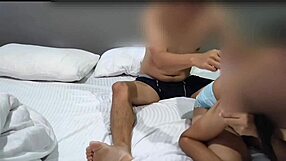 WOW MY HORNY STEPBROTHER POUNDS MY PUSSY EVERYWHERE WHILE MOM'S OUT FUCK YES!