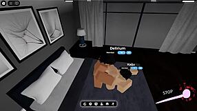 Roblox slut loses virginity doggystyle while boyfriend plays da hood!
