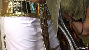 Busty Milfs Amanda Aletta's Museum Cosplay Foursome