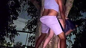 we nearly got caught fucking outdoors by strangers watching