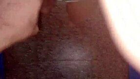 Amateur Warehouse Blowjob Leads to Standing Sensual Sex