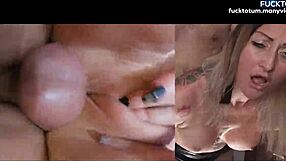 rough anal pounding makes milf squirt then creampie fills her dirty talking asshole!