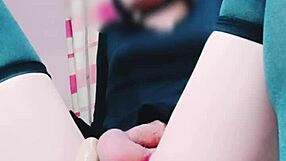 hot linda ladyboy rubyqueen ass penetrated masturbates wildly now!