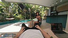 vrb trans, take this brazilian shemale model's ass anally in your first interview