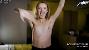 My Armpit Fetish Dance Turns Me On Petite Blonde Fitness Babe Solo