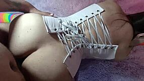 hubby's mature boss rents my latina puta ass for deep double anal penetration!