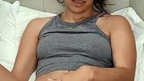 watch this latina pussy drip as she vibes to orgasm