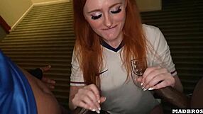 english slut bent over public corridor takes rough anal bbc for bet