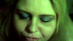 Emotional Rush of Dick Cum Splattering Hot on Her Face