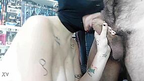 sucking my hung argentinian stepbro's 20cm monster cock deep