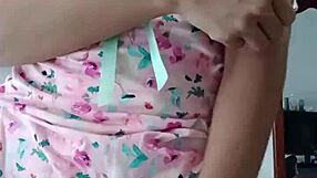 hey check my sexy latina colleague in pink pajamas so innocent and curvy 😍