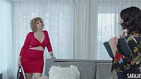 i dream of sexy sara jay's hot duo cunnilingus licking wet pussies together