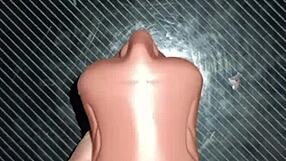 Lipsy delivers intense anal pounding and toy suck from ass to mouth