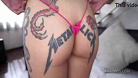 Brazilian beauty queen kimi gaping anal fucked by monster big cock centerfold