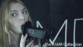 Ekko ASMR Unleashes Intense Blue-Eyed Babe Ear Licking Fetish Trouble