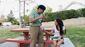 gia steel troubled teen horny pussy gets bent over doggystyle deepthroat creampie cumshot facial