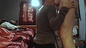 Throating my neighbor's wife deep with big cock! 🍆💦😈