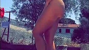 i couldn't resist snapping my dirty milf flashing public outdoor sex snaps