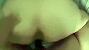 Fucking my girlfriend's tight ass doggystyle bent over rough homemade