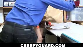 shoplifting teen scarlett bloom stripped searched punished in lp office