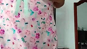 hey check my sexy latina colleague in pink pajamas so innocent and curvy 😍