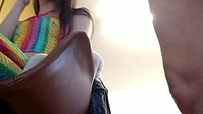 Intense BTS Thrill as I Jerk Off for Candie Cross's Eager Suck