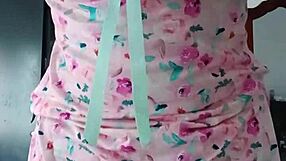 hey check my sexy latina colleague in pink pajamas so innocent and curvy 😍