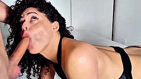 i went crazy with 100 anal on dat huge ass brazilian brunette thru sheer red!!