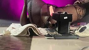 you eat that ass like the pro you are in homemade ebony bdsm with wet shaved milf