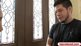 petite virgin teen 18+ takes anal fuck to stay pussy virgin