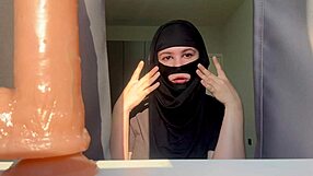 Slutty Muslim Teacher Deepthroats with Wild Arab Passion