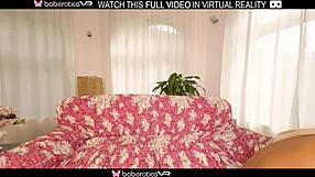 Hot Blonde Victoria Pure Fingers Dripping Pussy to Orgasm in Close VR!