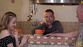 4K DADDY Still Craves Tasting Young Russian 18+ Pussy Fresh