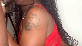 Evil Eater Keisha Minaj Sucks Stepbrother's Big Black Monster Cock to Cumshot