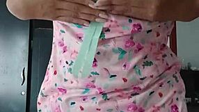 hey check my sexy latina colleague in pink pajamas so innocent and curvy 😍